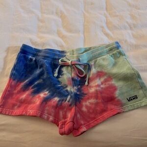 Vans Tie Dye sweat shorts